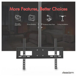 Ceiling Tv Mount, Adjustable Swivel Bracket For 32 To 70 Inch Tvs - thumbnail 4