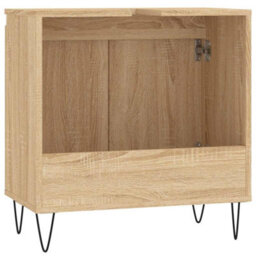 Walplus Bathroom Cabinet Sonoma Oak 58X33X60 Cm Engineered Wood - thumbnail 7