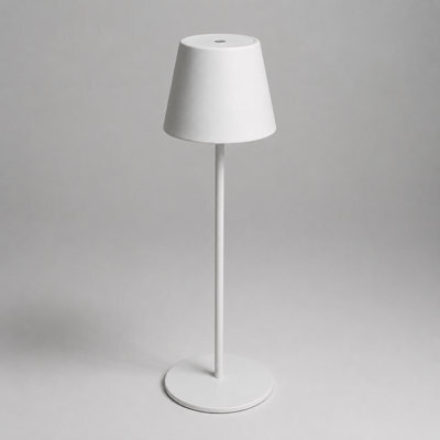 Lighting Supermarket Elipta Rechargeable Battery Outdoor Led Table Lamp - White - image 1