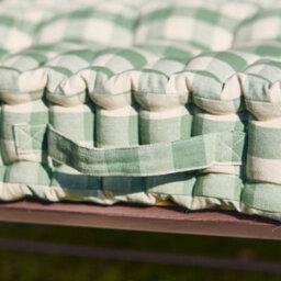 Dibor Traditional Grey Striped Summer Outdoor Garden Bench Cushion (L)112Cm X (W)44Cm - thumbnail 5