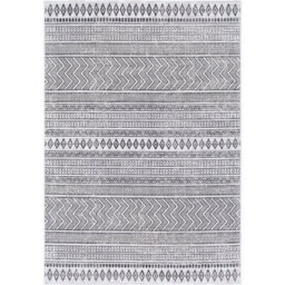 Livabliss Eagean-Geometric Black White In- & Outdoor Rug 200 X 275 Cm Easy Care, Non Shedding - thumbnail 1