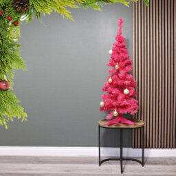 Divchi 4Ft Premium Christmas Tree 130 Branch Xmas Trees Artificial Christmas Tree Pine Tree With Plastic Stand Realistic Branches - thumbnail 2