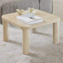 Furniture To Go Solano Square Coffee Table In Light Travertine 60 X 60 Cm - thumbnail 3