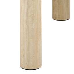 Furniture To Go Solano Square Coffee Table In Light Travertine 60 X 60 Cm - thumbnail 7