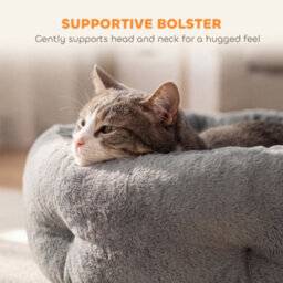 Pawhut Cat Bed, Dog Pet Bed For Indoor Cats And Small Dogs - thumbnail 5