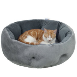 Pawhut Cat Bed, Dog Pet Bed For Indoor Cats And Small Dogs - thumbnail 2