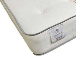 "Knight Sleep Athens End Opening Ottoman Bed Black Plush 4Ft6 With Mattress & 24""headboard - Double" - thumbnail 2