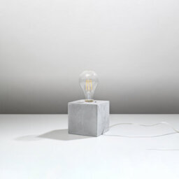 Luminosa Lighting Luminosa Ariz Table Lamp Grey E27