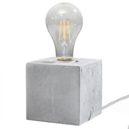 Luminosa Lighting Luminosa Ariz Table Lamp Grey E27 - thumbnail 3