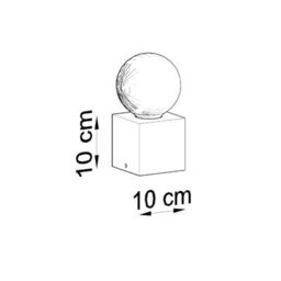 Luminosa Lighting Luminosa Ariz Table Lamp Grey E27 - thumbnail 4