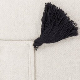 Beliani Blanket Sedio Cotton 125 X 150 Cm White - thumbnail 6
