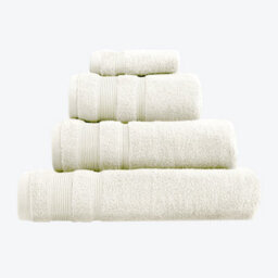 Allure Bath Fashions Luxury Zero Twist Egyptian Cotton Bath Sheet - Cream