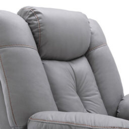 More4Homes Afton Electric Fabric Auto Recliner Armchair Gaming Usb Lounge Sofa Chair Grey - thumbnail 5