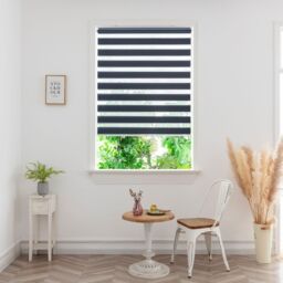 GoodHome Elin Corded Blue Storm Day & Night Roller Blind (W)120Cm (L)180Cm - thumbnail 6