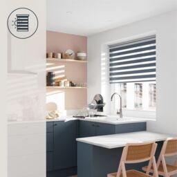 GoodHome Elin Corded Blue Storm Day & Night Roller Blind (W)120Cm (L)180Cm - thumbnail 7