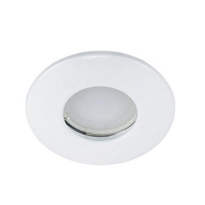 Valuelights Downlight Fire Rated Ip65 White Ceiling Light Fitting 6 Pack - image 1