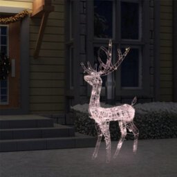 Walplus Acrylic Reindeer Christmas Decoration 140 Leds 120Cm Warm White - thumbnail 3