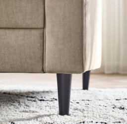 Furniturebox Uk Logan Beige Fabric Armchair - thumbnail 5