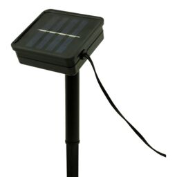 Delamere Crackle Glass Ball Solar-Powered Warm White 8 Integrated Led Outdoor String Lights - thumbnail 5