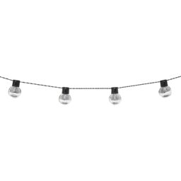 Delamere Crackle Glass Ball Solar-Powered Warm White 8 Integrated Led Outdoor String Lights - thumbnail 4
