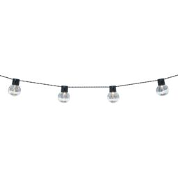 Delamere Crackle Glass Ball Solar-Powered Warm White 8 Integrated Led Outdoor String Lights - thumbnail 3