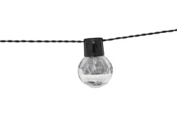 Delamere Crackle Glass Ball Solar-Powered Warm White 8 Integrated Led Outdoor String Lights - thumbnail 2