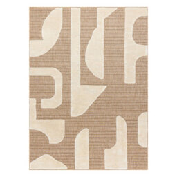 RugsX Spark 0696A Beige / Cream Carpet - Geometric, Sisal, Structural  200X290 Cm - thumbnail 2