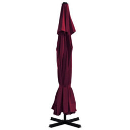 Berkfield Outdoor Parasol With Aluminium Pole 500 Cm Bordeaux Red - thumbnail 3