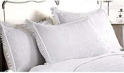 Emma Barclay Mafalda Portuguese Bedding Pillowsham White