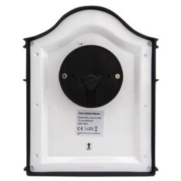 Long Life Lamps Company Vintage Black Outdoor Wall Light Frosted Glass Lantern Zlc080 - thumbnail 6