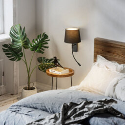 Luminosa Lighting Luminosa Janet Led Reading Lamp Black, Warm-White 3000K - thumbnail 2