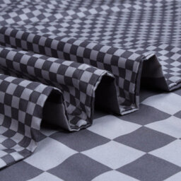Ameha Printed Duvet Quilt Cover 3 Piece Set Chess Pattern Design Reversible & Skin-Friendly Super King Size (260X220Cm) - thumbnail 8