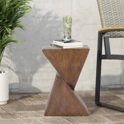 Table Teak Root Shape Stool Hand Carved Small Side Storage Coffee End Desk - thumbnail 4