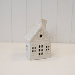 Four Candle Large Led Christmas Decorated House - thumbnail 2