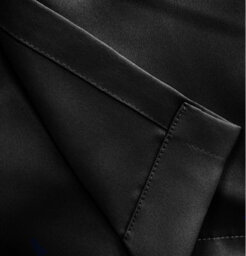 Enhanced Living Nightfall Plain Supersoft Black Thermal Blockout Eyelet Curtains (Pair) - 90 X 90 Inch (229 X 229Cm) - thumbnail 4