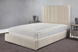 Sloomy Olivia Bed Frame With Sprung Memory Foam Mattress- Cream Plush- Super King - thumbnail 2