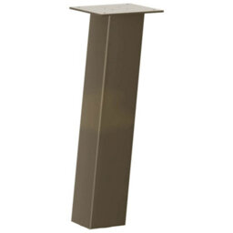 Berkfield Coffee Table Legs 4 Pcs Natural Steel 30 Cm Steel - thumbnail 4