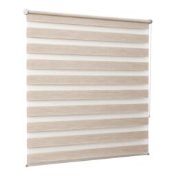 GoodHome Brize Corded Mottled Natural Day & Night Roller Blind (W)160Cm (L)180Cm - thumbnail 3