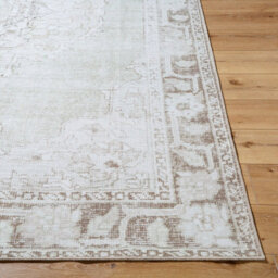 Livabliss Our Pnw Home Rainier-Washable Grey Brown Green Traditional Vintage Boho Living Dining Bedroom Rug 160 X 220 Cm Easy Care - thumbnail 5