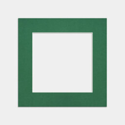 Ak Frames 6X6 Emerald Picture Mounts To Fit 4X4 Aperture Size - Mount Board Only (No Frame Included) - thumbnail 1