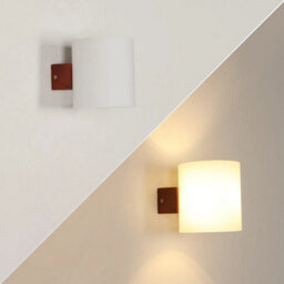 Indoor Wall Light Wood Wall Lamp 3000K 4500K 6500K Glass Wall Lamp Bedroom - thumbnail 9