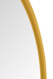 Mirroroutlet The Corde Gold Metal Framed Heart Shaped Mirror 180Cm X 180Cm - thumbnail 7