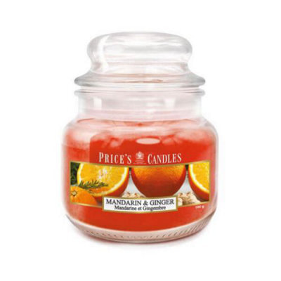 Price's Candles Prices Fragrance Collection Mandarin & Ginger Small Jar Candle