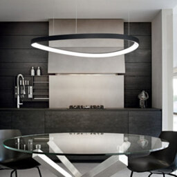 Ideal Lux Luminosa Gemini Led Decorative Integrated Pendant Light Brass, 3000K - thumbnail 2