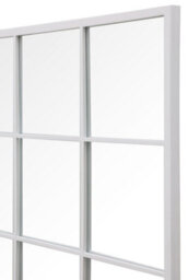 Mirroroutlet The Fenestra White Modern Window Leaner / Wall Mirror 174Cm X 85Cm - thumbnail 4
