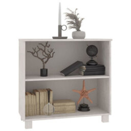 Walplus Sideboard Hamar White 85X35X80 Cm Solid Wood Pine - thumbnail 5