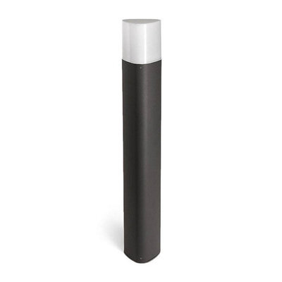 Luminosa Lighting Luminosa Mandela 1 Light Outdoor Bollard Light Urban Grey Ip44
