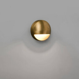 Luminosa Lighting Luminosa Drak Outdoor Led Wall Lamp Brass 6W 3000K Ip44
