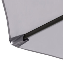 Sundaze 3M Grey Garden Cantilever Roma Parasol Umbrella With 360 Degree Rotation Outdoor Patio - thumbnail 7