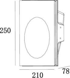 Luminosa Lighting Luminosa Gu10 Recessed Round Plaster Wall Light 230V Ip20 35W - thumbnail 2